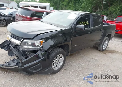 2016 Chevrolet Colorado Lt from USA, damaged, VIN 1GCGSCE31G1104997